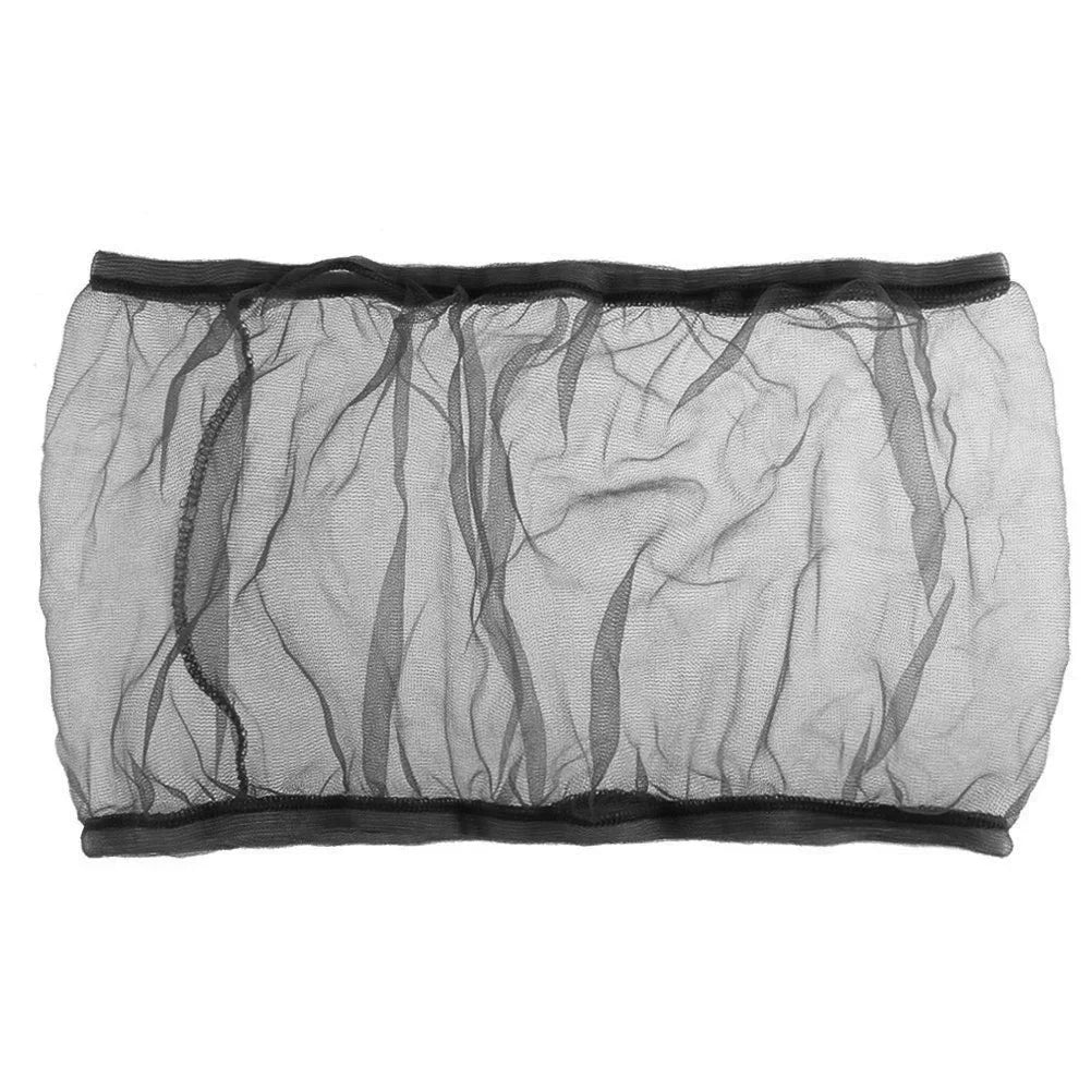 Mesh Bird Cage Cover Shell Skirt Net Easy Cleaning Catcher Guard Bird Cage Stretchy Mesh Parrot Bird Cage Net Jaula Para Pajaros Oasis Select black M