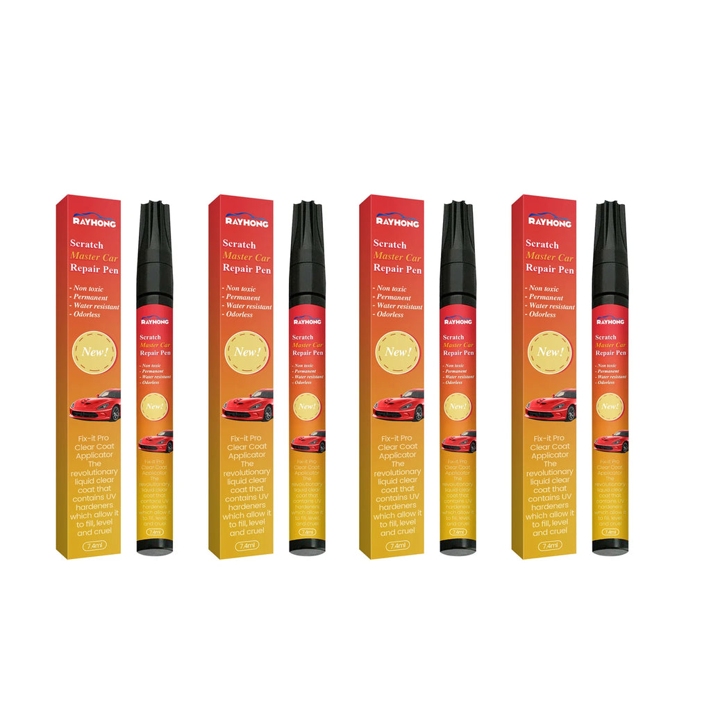 All Cars Magic Pen Car Scratches Removal Weatherproof Touch up Repair Covering Auto Paint Portable Fix Automotive Care Supplies Oasis Select 4pcs boxed