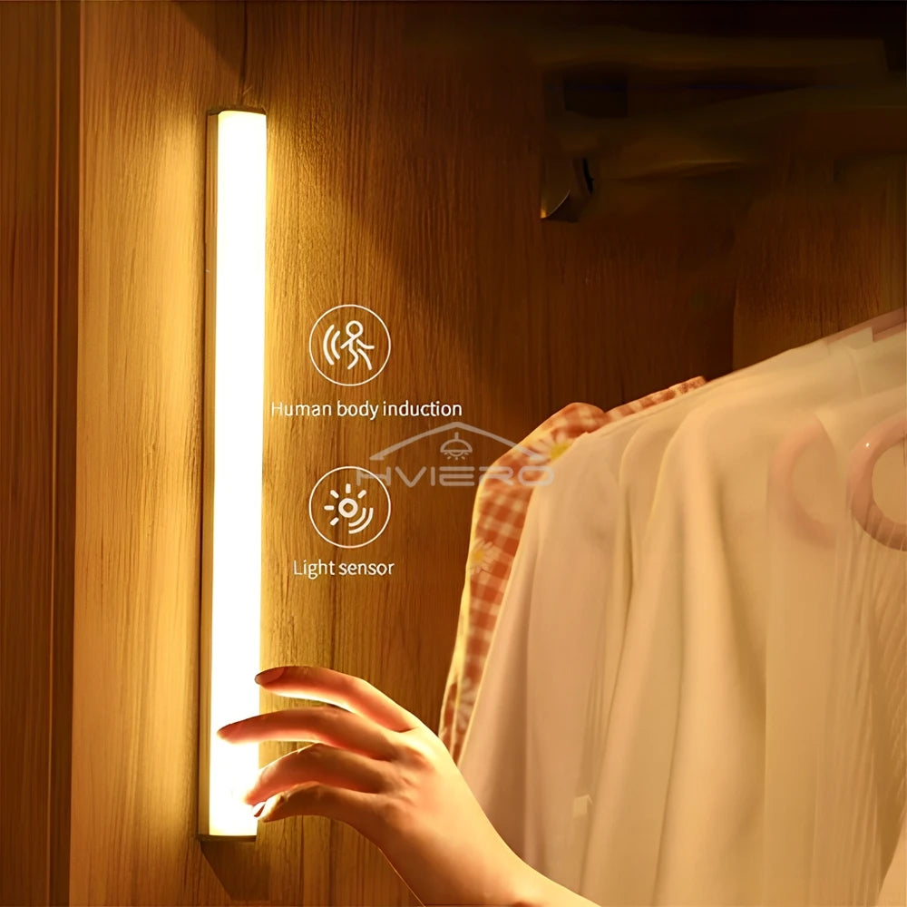 USB Rechargeable Motion Sensor LED Night Light | Cabinet & Room