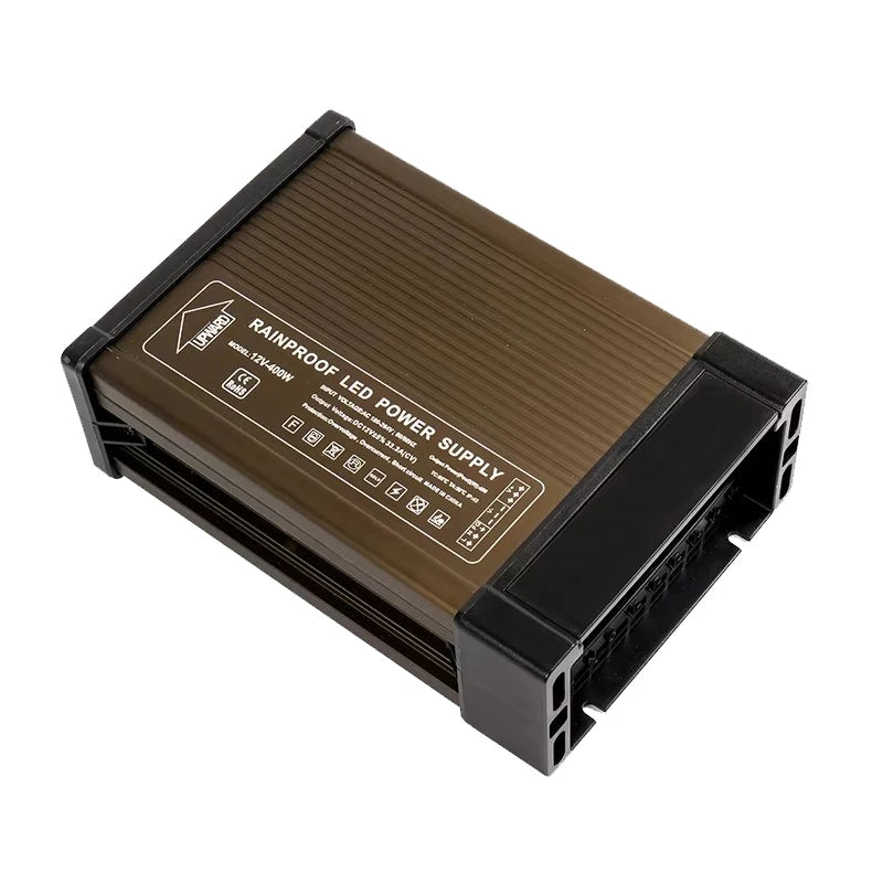 12V Rainproof Power Supply Transformer AC 220V TO DC 12V 60W 100W 150W 200W 240W 300W 400W 500W 700W Outdoor Power Supply Oasis Select