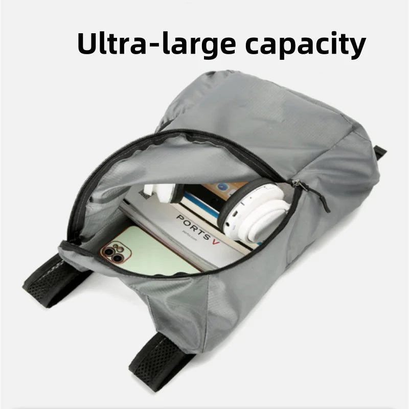 Ultra-Thin Waterproof Nylon Backpack Foldable Hiking Camping Backpack Ultra-Lightweight Packable Cycling Backpack for Men And Wo Oasis Select
