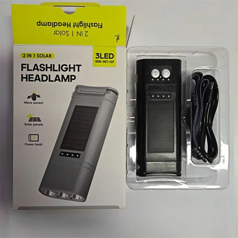 SHINEKNOT LED Headlight Flashlight & Power Bank | Night Fishing