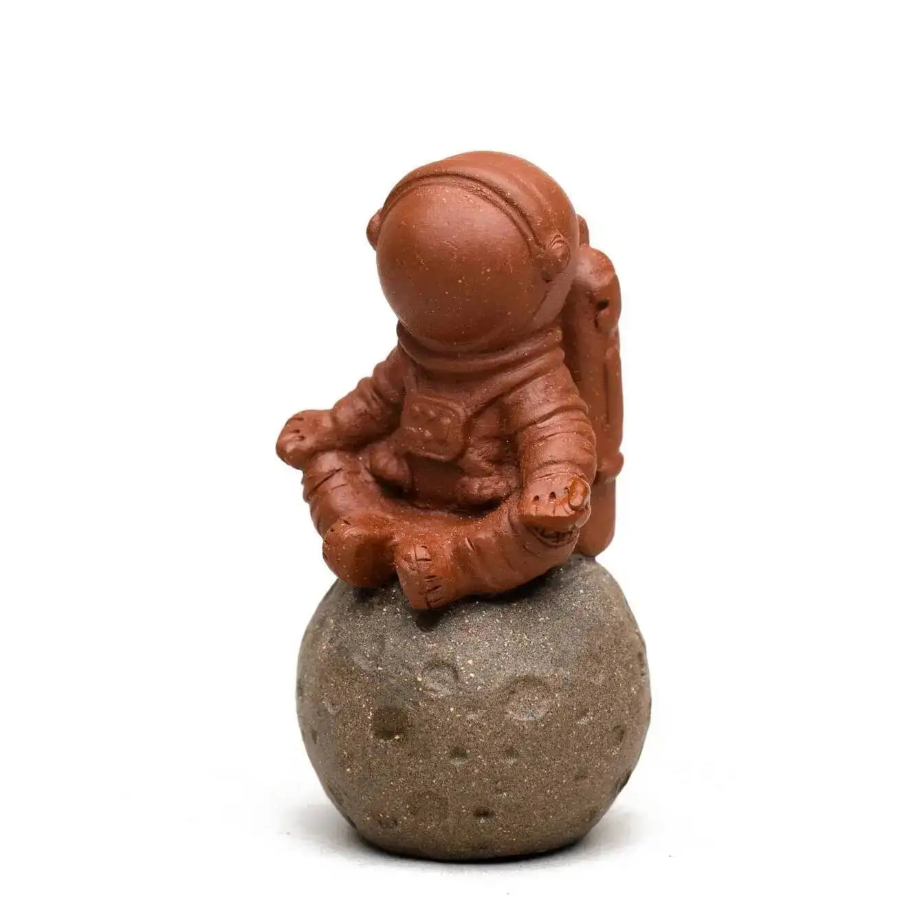 Zisha Astronaut Tea Pet Tea Ceremony Figure Astronaut Home Decoration Tea Set Small Ornament Gift Oasis Select