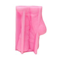 LIKE WISH DIY Dance Cloth Shoes Shaped Vase Epoxy Resin Silicone Mold Ballet Foot Vase Concrete Mold Home Decor Vase Gypsum Mold Oasis Select Pink