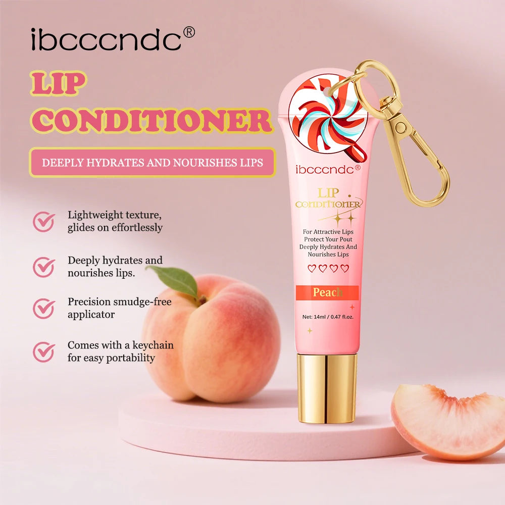 Lip Oil Lipstick Set Lightweight Peach Flavor Lipgloss Lip Deeply Moisturizing Long Lasting Hydration Lip Makeup Cosmetics Oasis Select