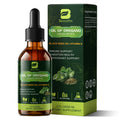 BEWORTHS Oregano Oil Drop with Black Seed Oil, Vitamin E for Immune,Antioxidant,Gut Detox Cleanser Support Non-GMO,Vegan Oasis Select 60ml 2bottles United States