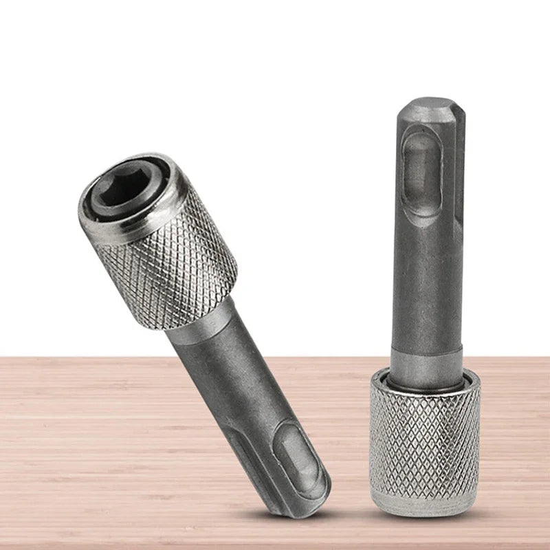 Quick Change SDS Plus Drill to 1/4" Hex Bit Adapter Holder - Converts Rotary Hammer for Screwdriver Bits & Sockets Impact Ready Oasis Select