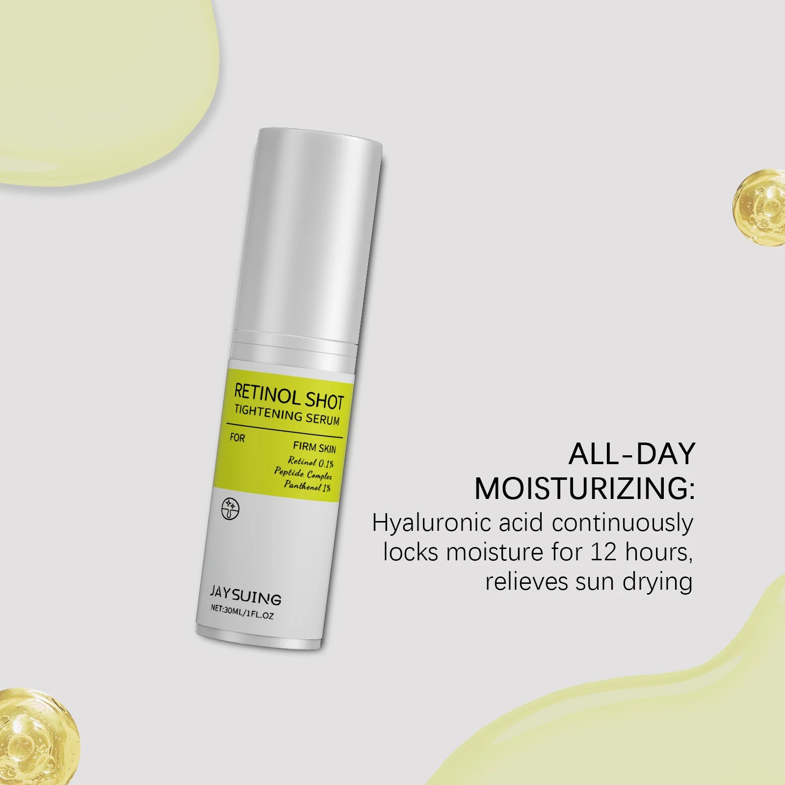 Retinol Firming Serum 30ml Anti Wrinkle Shrink Pores Sensitive Skin Brighten Relieve Dryness Hydrating Face Essence Nourishing Oasis Select