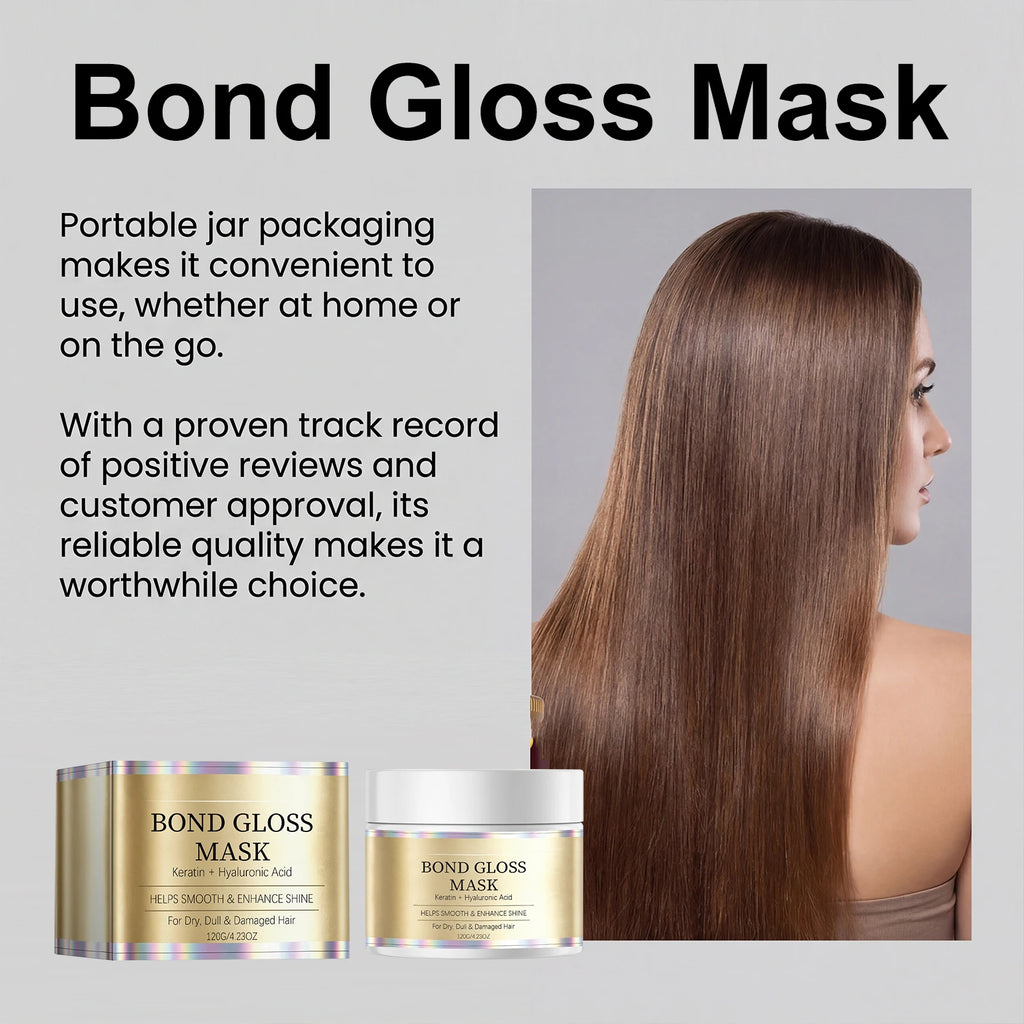 Keratin Gloss Hair Mask – Repair, Smooth & Deep Moisture Keratin Hair Mask Oasis Select