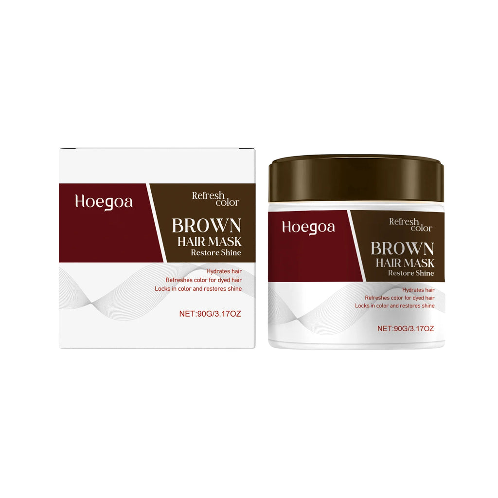Color Depositing Hair Mask – Toning Nourishing Conditioner Color Depositing Mask Oasis Select Brown