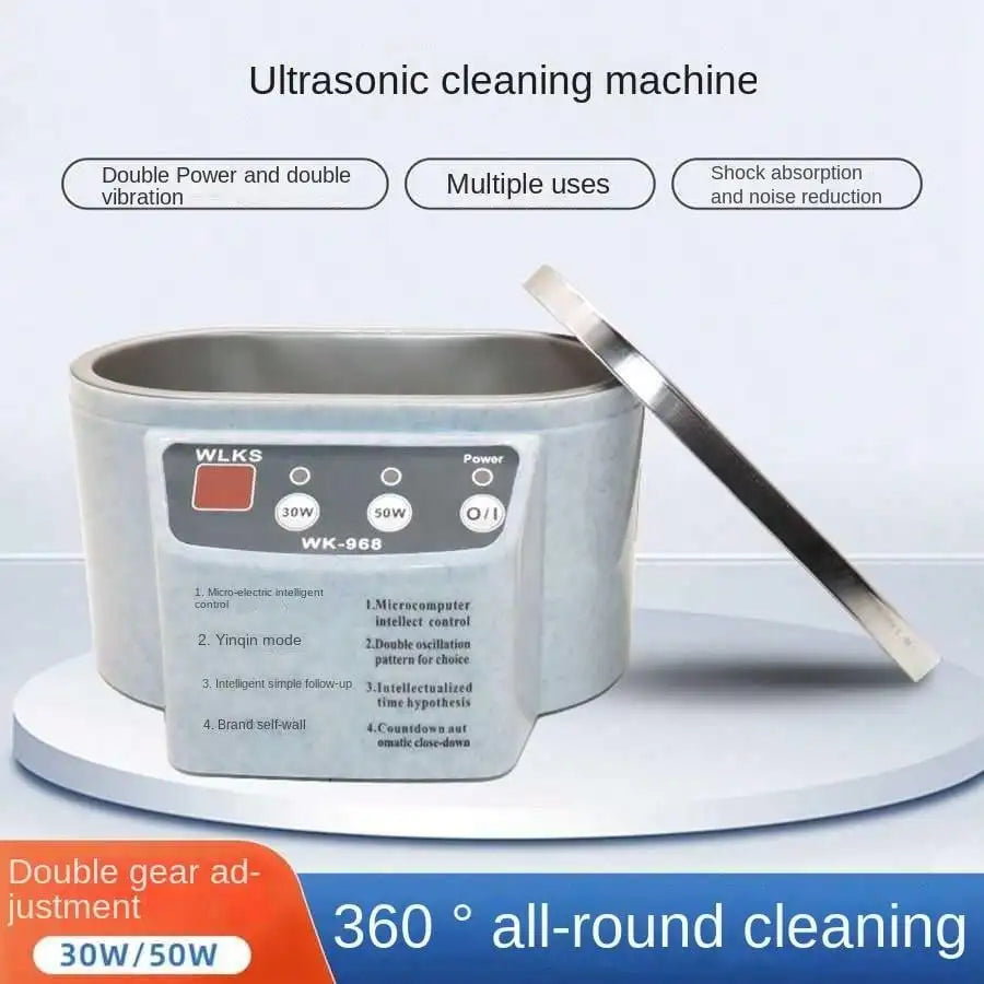 30/50W Ultrasonic Cleaner Sonicator Bath 40Khz Degas For Home Watches Contact Lens Glasses Cleaner Machine Teeth Makeup Razor Oasis Select