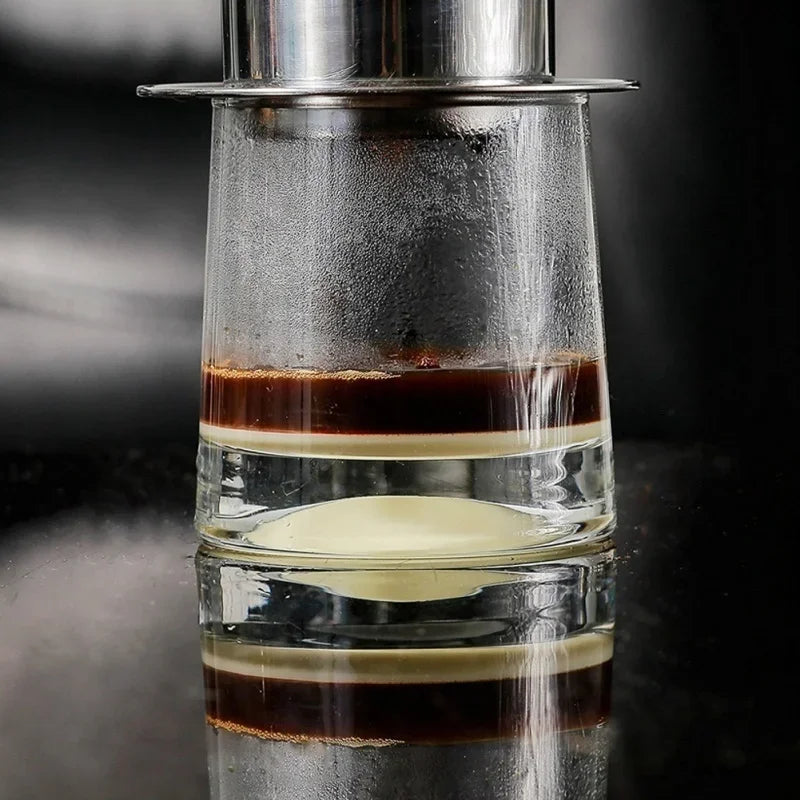 Vietnamese Stainless Steel Phin Coffee Filter | Traditional Drip Coffee Drip Filter Oasis Select