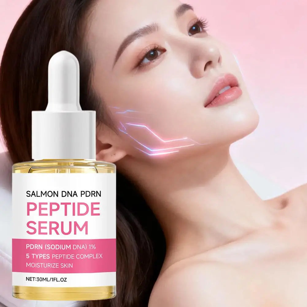 Salmon DNA Pdrn Peptide Serum Moisturizing Firming Lifting Revitalizing Brightening Smoothing Repair Facial Serum Oasis Select
