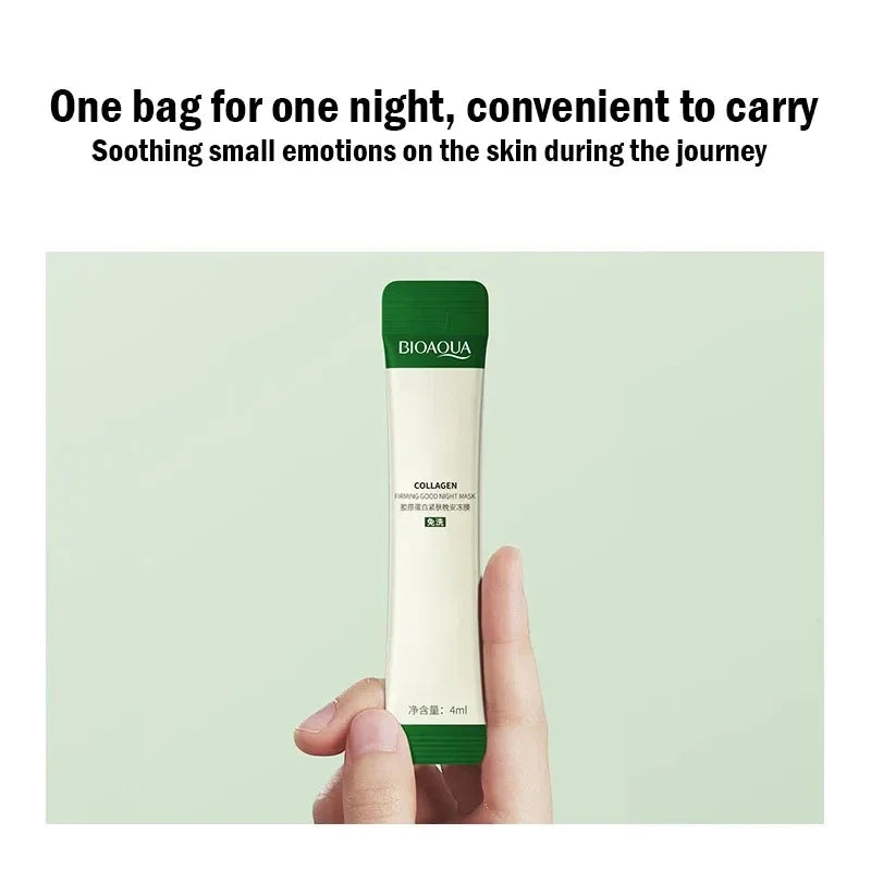 Bioaqua Collagen Sleeping Face Mask – Moisturizing & Firming Sleeping Face Mask Oasis Select