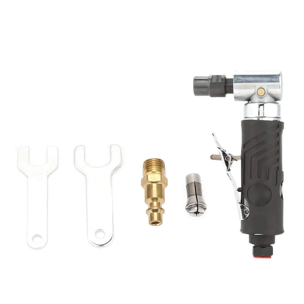 Pneumatic Die Grinder -315 1/4BSP Pneumatic 90 Degree Angle Die Grinder Polisher Air Grinding Tool Oasis Select black