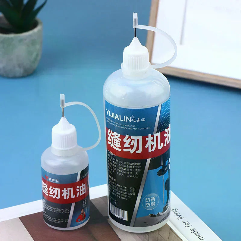 30/120ML Sewing Machine Special Oil Lubricant High-Temperature Lubricating Oil For Door Hinge Garage Household Lock Applications Oasis Select