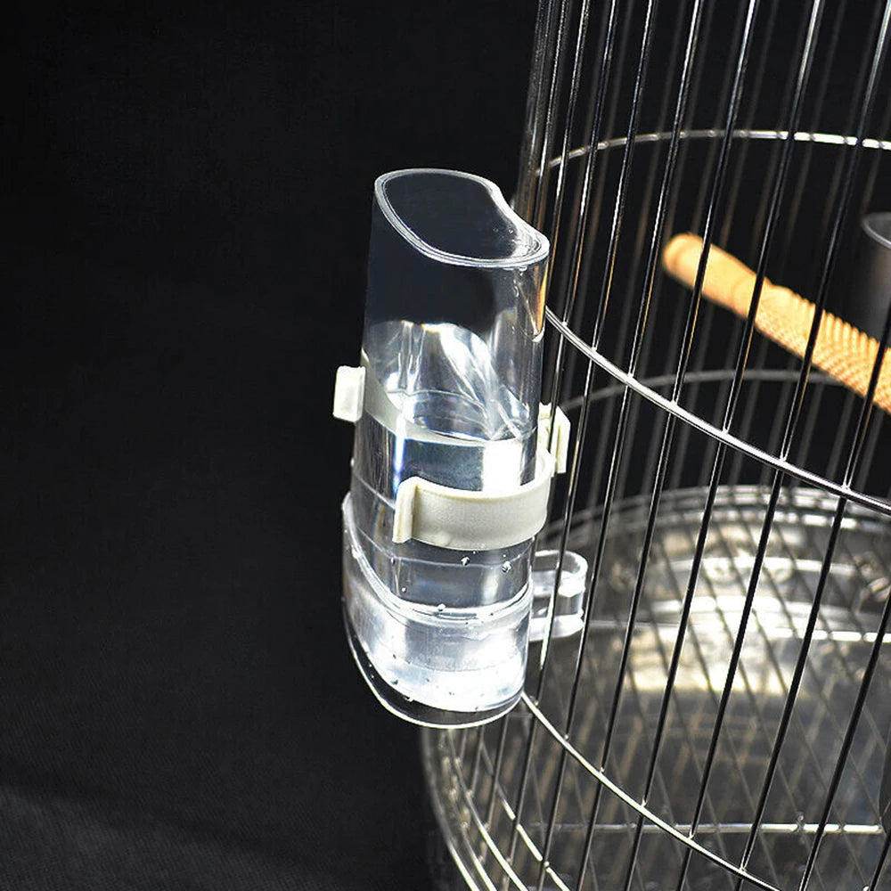 Birds Water Feeders Dispenser Automatic Bird Feeder Parrot Canary Parakeet Cage Food Drinking Feeding Supplies Pet Accessories Oasis Select