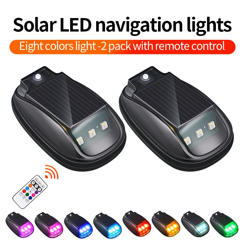 Solar Wireless LED Cab Lights for Truck Roof | No Drill Remote