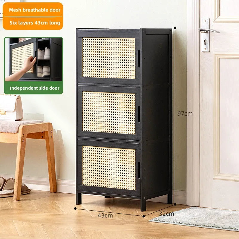 Shoe cabinet entrance household shoe rack simple storage artifact space saving multi-storey dormitory Oasis Select Sixth floor 40 1