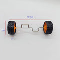 Parrot Balance Car Deboring Toys Small and Medium-Sized Bird Supplies Roller Skateboard Skill Training Props Phoenix Bird Toys Oasis Select orange