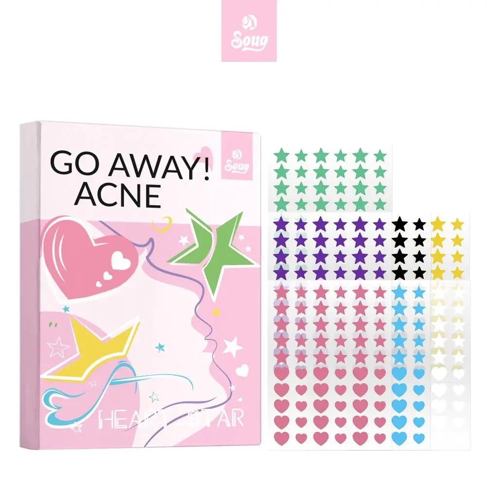 Cute Butterfly Heart Star Acne Pimple Patches – 120–420 Count Acne Pimple Patches Oasis Select F-60pcsx7