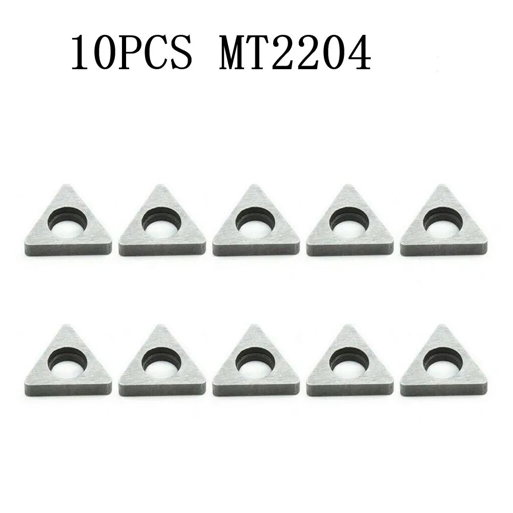 10pcs MT1603 MT2204 CNC Turning Tool Holder Tool Holder Triangular Wedge Machinery Accessories Oasis Select MT2204