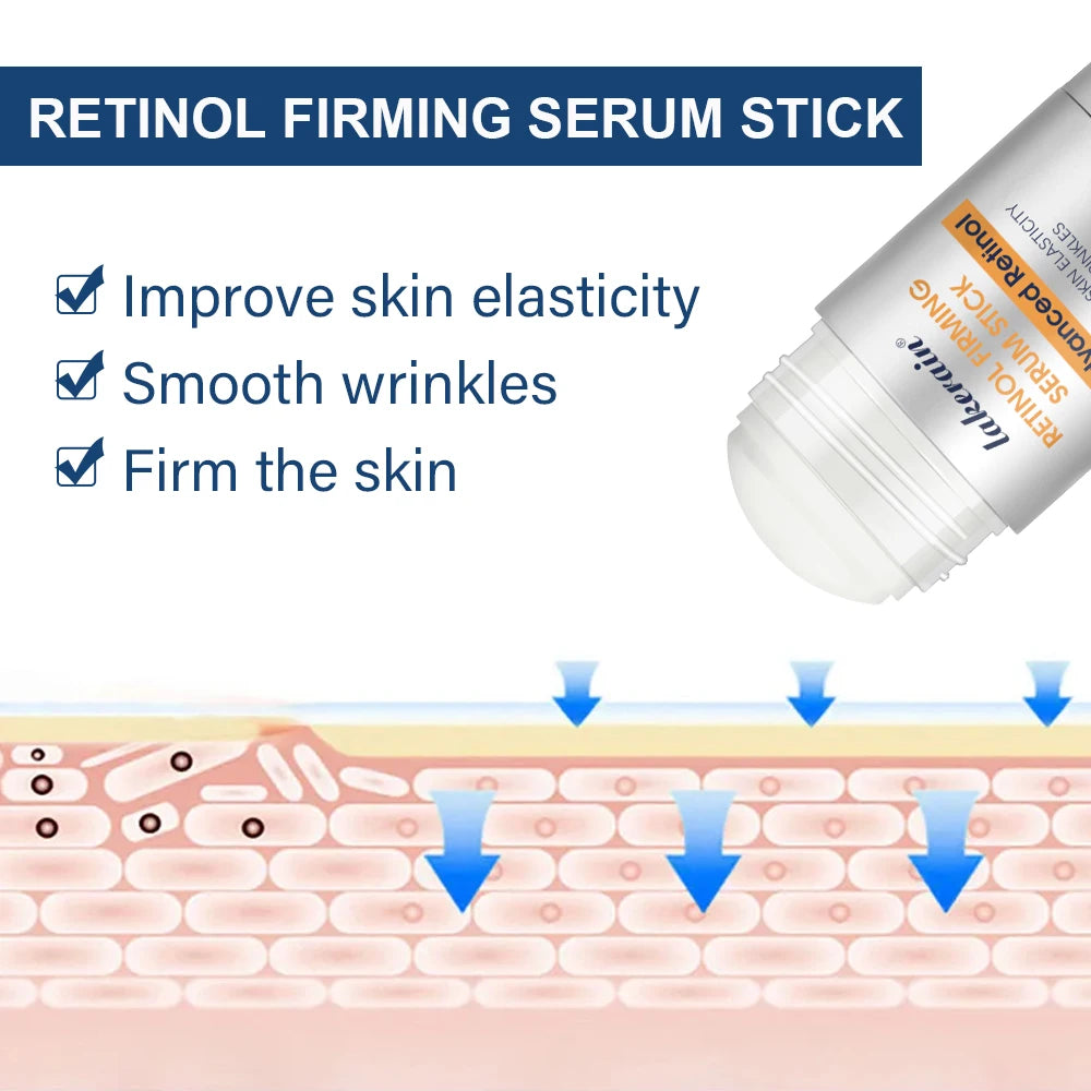 Retinol Firming Serum Stick Smooths Wrinkles Enhances Skin Elasticity Improves Overall Radiance Moisturizers Eye Neck Skincare Oasis Select
