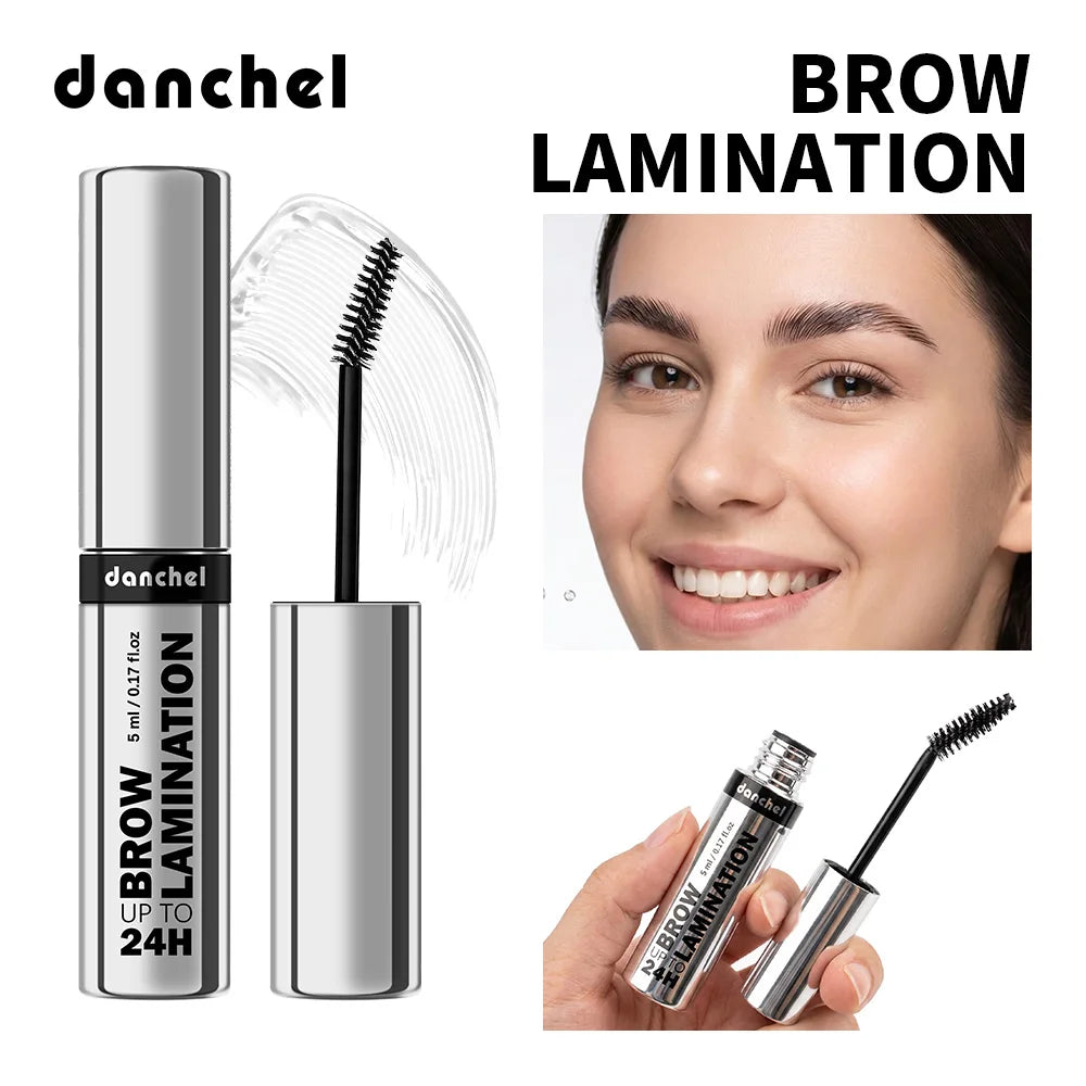 Brow Lamination Eyebrow Gel 24h Lasting Shaping Waterproof Sweatproof Salon Level Effect Gentle Clear Gel Formula Eyebrow Gel Oasis Select