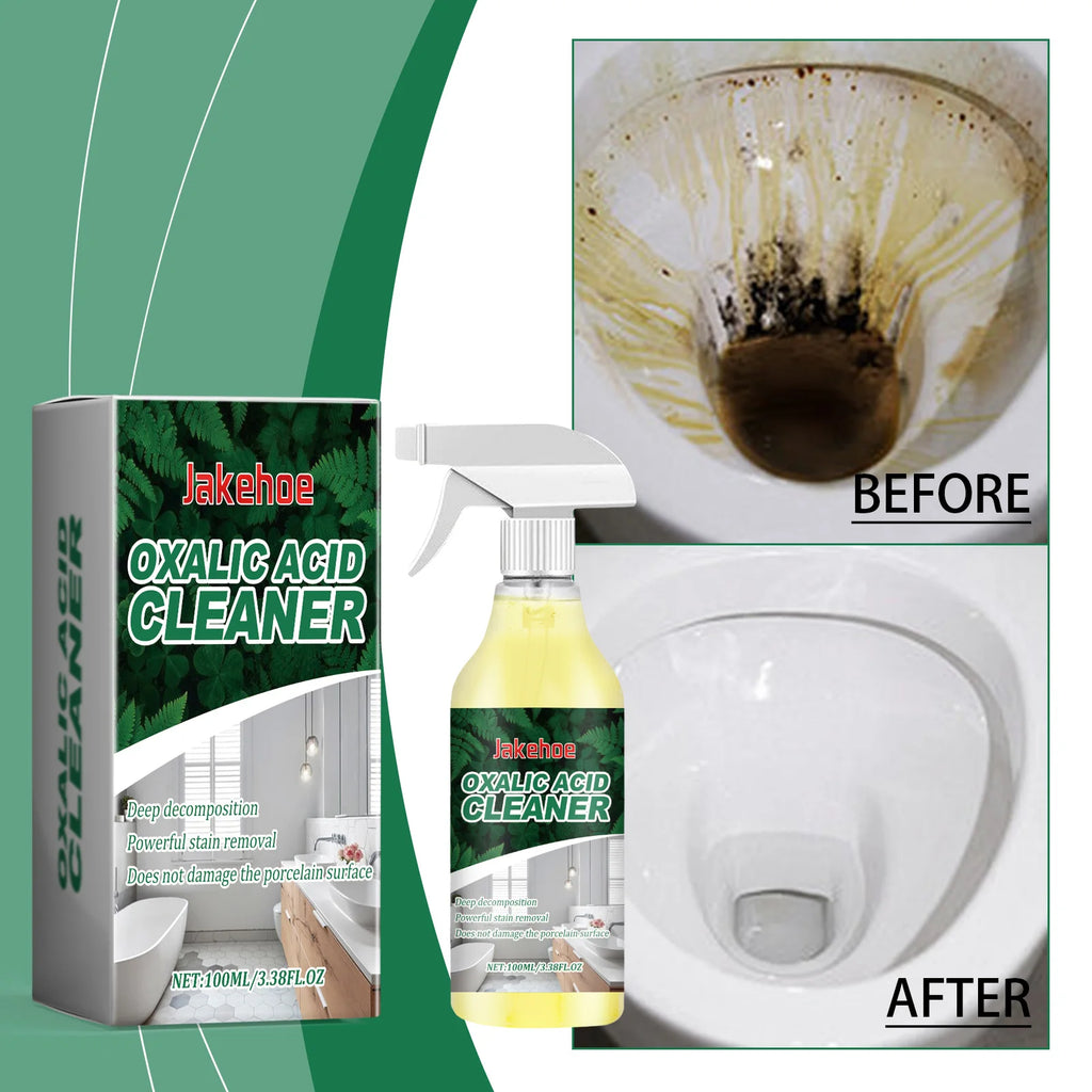 Jakehoe Oxalic Acid Cleaner Toilet Cleaning Stain And Urine Stain Removal Cleaning Agent Remove Urine Stains And Yellow Dirt Oasis Select