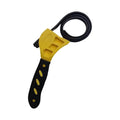 6/8 Inch Adjustable Belt Wrench – Oil Filter Strap Spanner Belt Wrench Tool Oasis Select Yellow 6-Inch