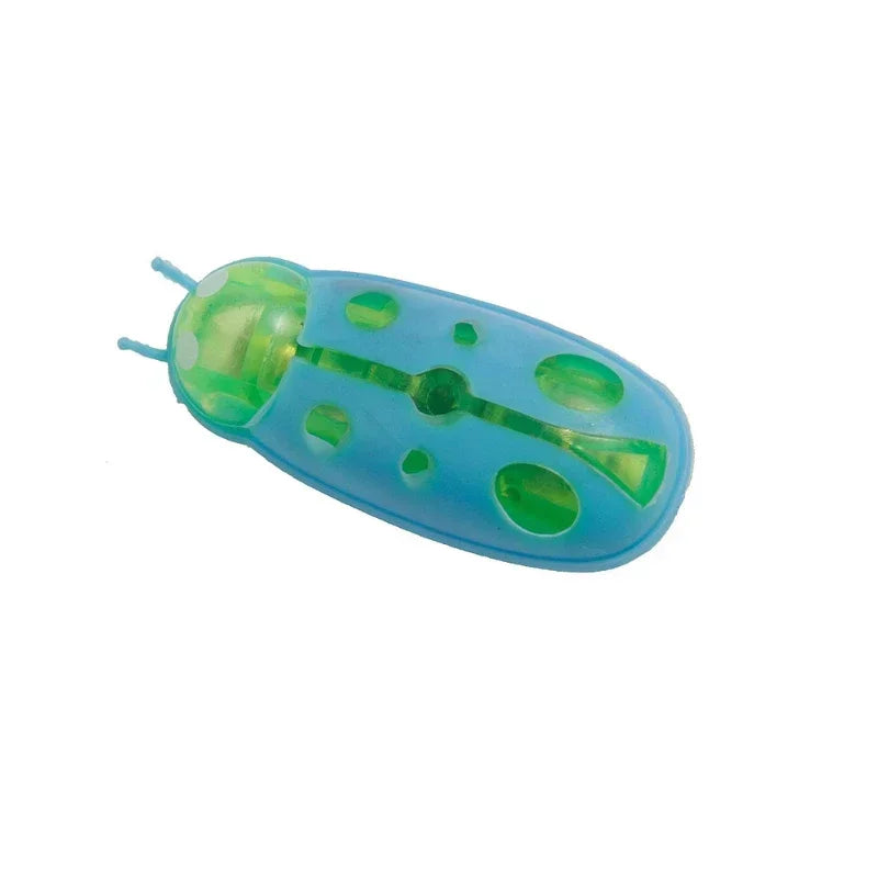 Electric Bug Cat Toy Automatic Flip Battery Operated Pet Dog Beetle Playing Interactive Toy Interactive Cat Toy Pet Supplies Oasis Select J