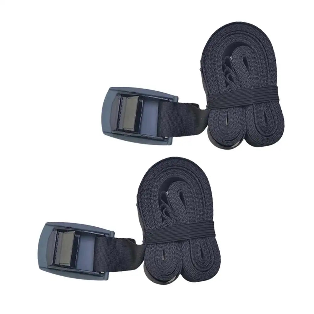 2PC Padded Cam Kayak Sturdy Tie Down Strap Lashing Strap Cargo Tie-down Strap Motorcycle SUP Luggage Securing Lock Buckle Oasis Select
