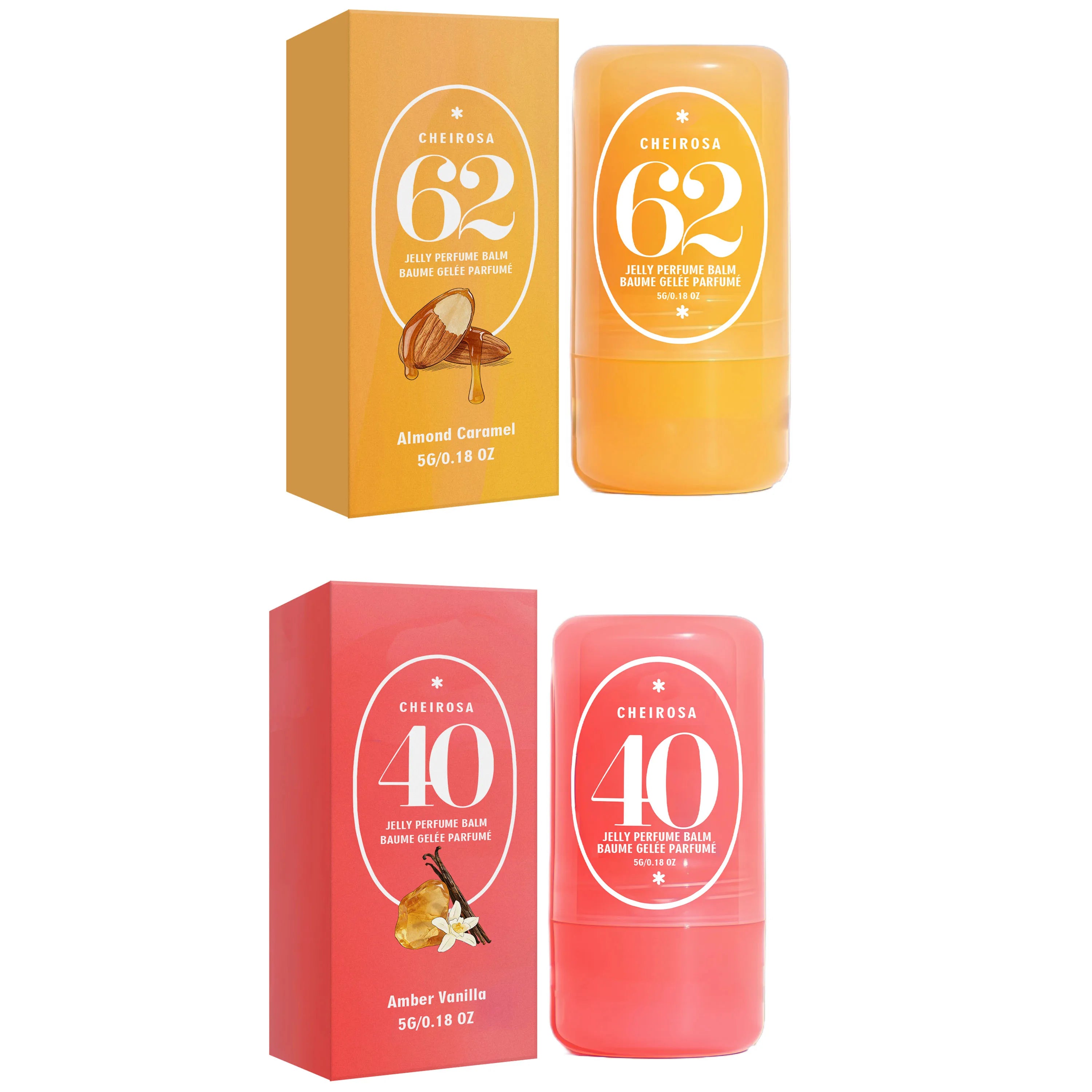 Solid Perfume Balm | Lychee, Almond Caramel & Amber Vanilla Solid Perfume Balm Oasis Select 2-in-1