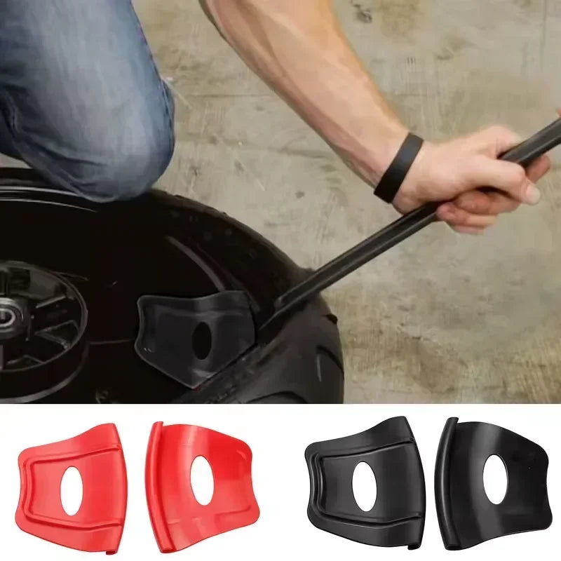 Motorcycle Tire Changer Rim Protector Wheel Rim Shield Rim Guard Fit for ATV Four-wheel Motorcycle Dirt Bike Tire Installation Oasis Select