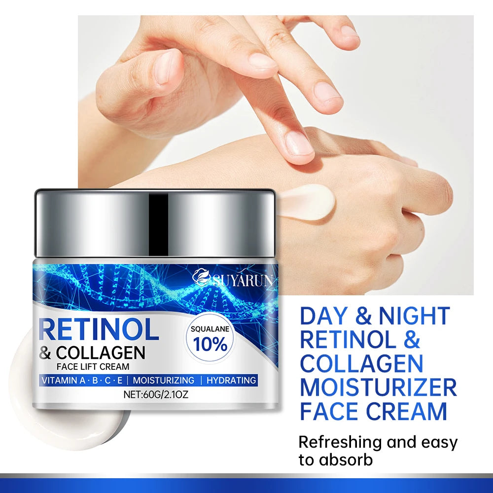 SUYARUN Retinol Collagen Face Cream – Firming Moisturizer
