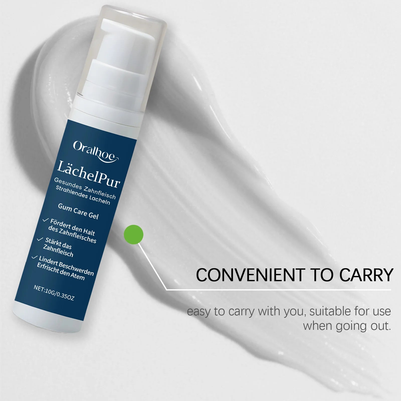 Oralhoe Teeth Care Gel – Fresh Breath & Gum Care Travel Size