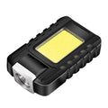 1 Pcs Multi-Purpose Type-C Rechargeable Head Light Outdoor Backpack Clip Walking Lamp Oasis Select black