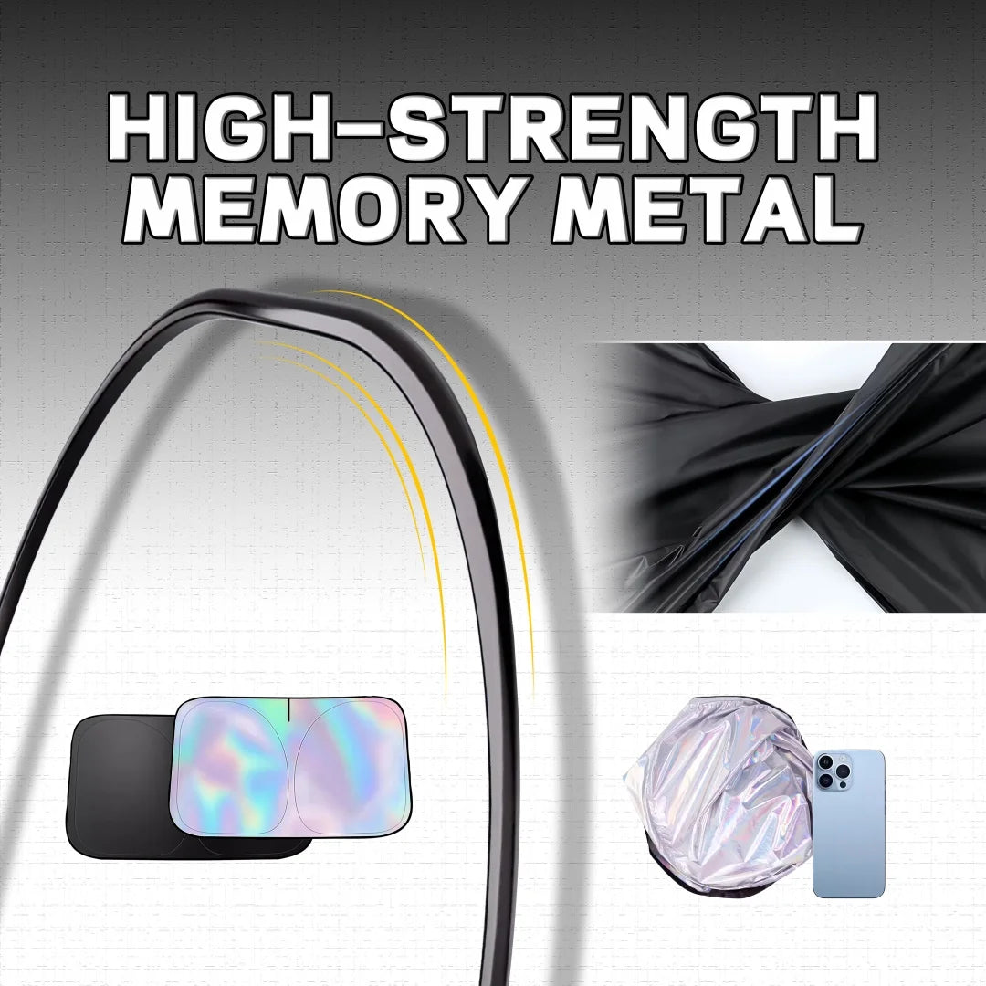 Foldable Car Windshield Sun Shade | UV Reflective Heat Block