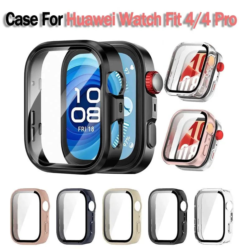Huawei Watch Fit 4 / 4 Pro Tempered Glass & PC Case Cover Smartwatch Case Oasis Select