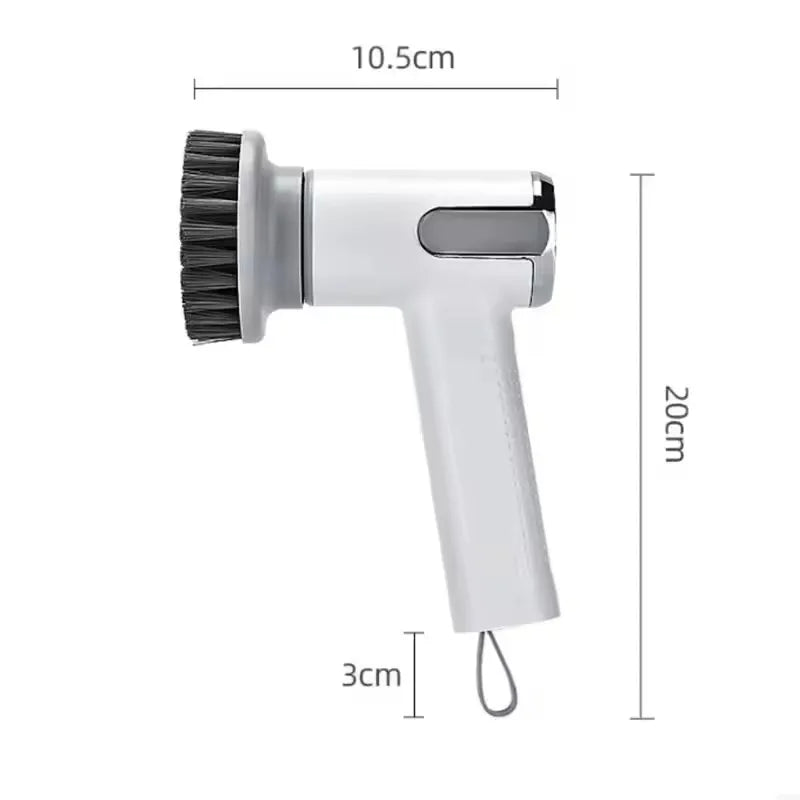 Electric Cleaning Brush – 20W Cordless IPX7 USB-C Rechargeable