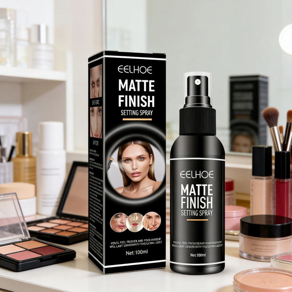 Eelhoe Matte Setting Spray – Oil Control & Pore Minimising 100ml Makeup Setting Spray Oasis Select