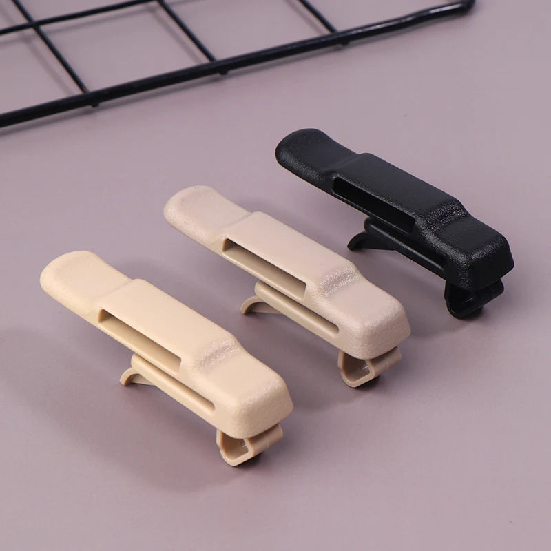1Pc Rear Seat Belt Fixing Buckle Clip Seat Belt Clip Buckle For 73371-58010 Plastic Belt Holder Car Accessories Oasis Select