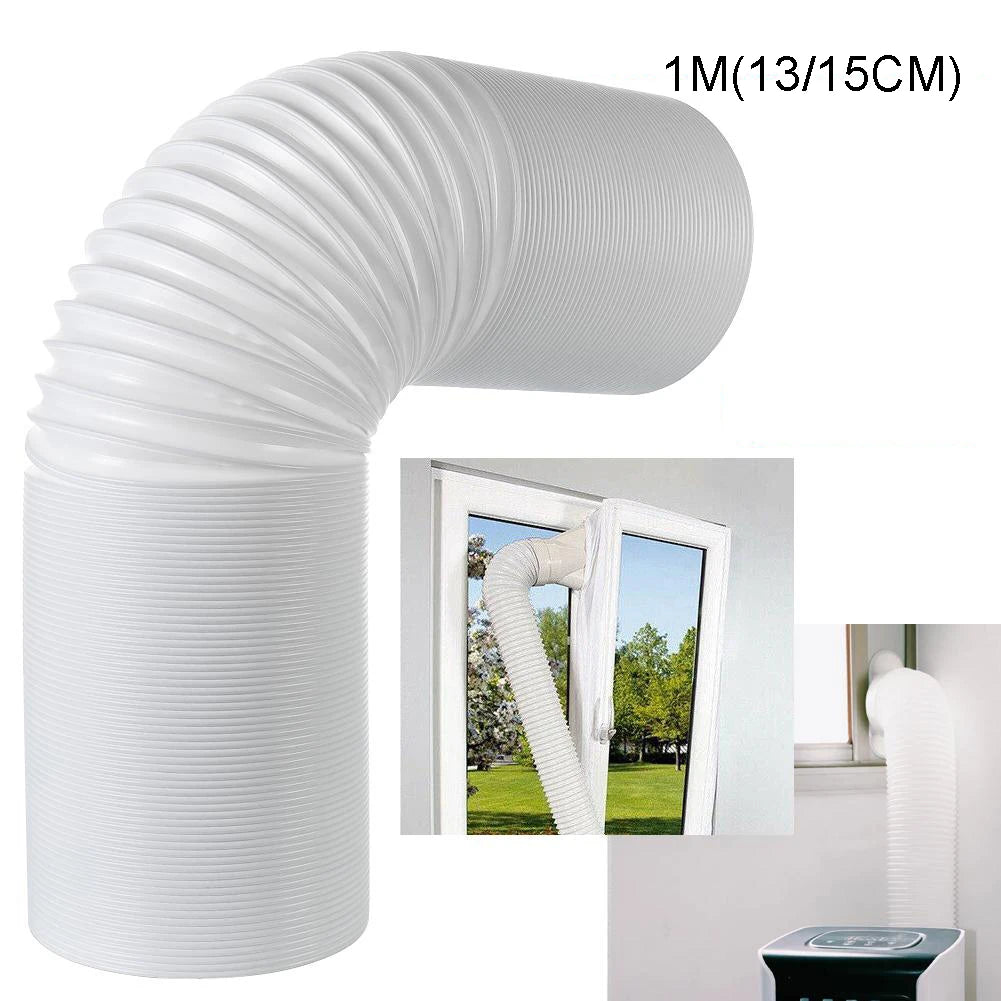 13/15CM Flexible Conditioner Exhaust Hose Tube Extra Long Air Conditioner Pipe Duct Extension Exhaust Hose For Air Conditioning Oasis Select