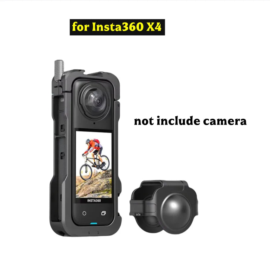 Aluminum Protective Cage for Insta360 X4 Air X5 X4 X3