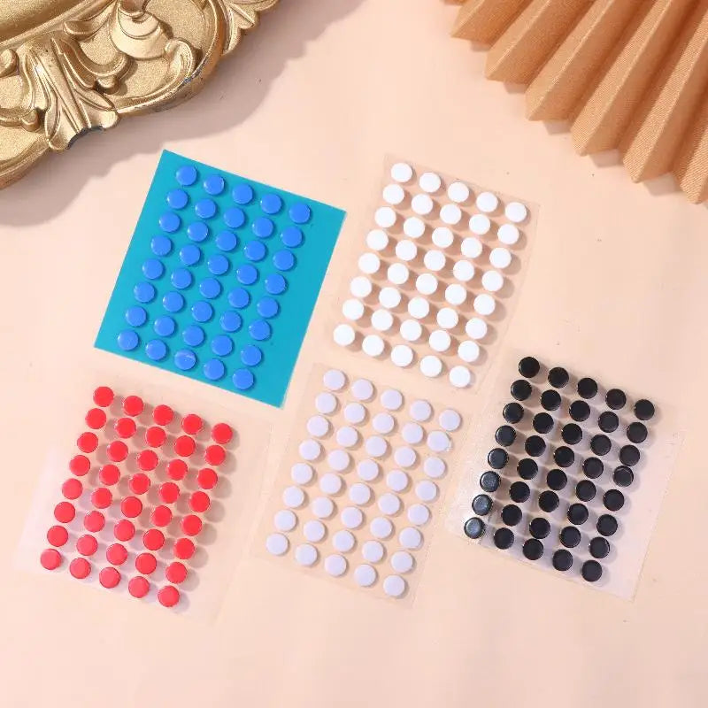 40Pcs 6.5mm Diameter 0.8mm Thickness Small Dots Universal Mouse Skates For Mouse Foot Glide Feet Sticker Oasis Select