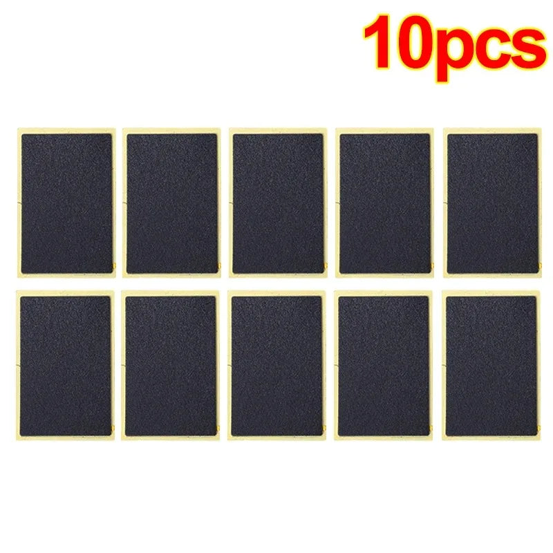 30/20/10 PCS Bicycle Glue-free Tire Patches Tool Quick Repairing Tyre Protection Patch Adhesive Quick Drying Bike Accessories Oasis Select 10pcs- (3x4.6cm)