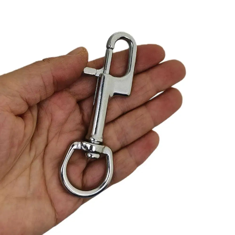 1/3/5pcs 92mm Heavy Duty Marine-Grade 316 Stainless Steel Swivel Eye Bolt Snap for Marine Boat Scuba Diving Safety Snap Hook Oasis Select