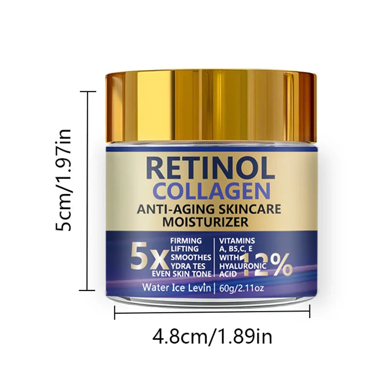 Retinol Collagen Hyaluronic Acid Anti-Aging Moisturizer 60g