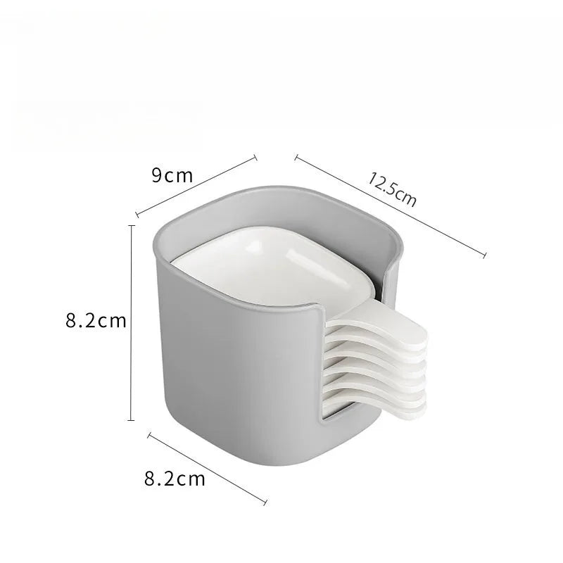 Food Pickled Vegetables Dipping Set Sauce Condiment Food Container Tomato Sauce Dish Kitchen Supplies Oasis Select Gray And White Suit