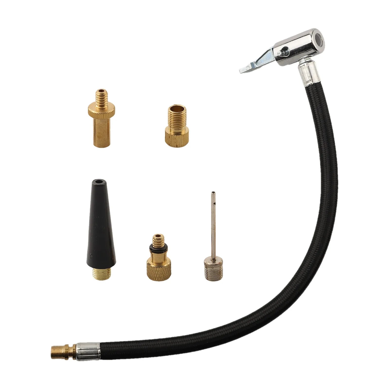 Inflation Accessories Convenient Inflation Bike Pump Valve Adapter Bike Pump Extension Tube Flexible Extension Tube Oasis Select